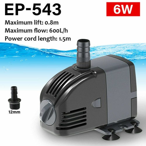 Adjustable Flow Aquarium Pump Water Submersible Fish Tank Fountain Pond Marine - Picture 23 of 47