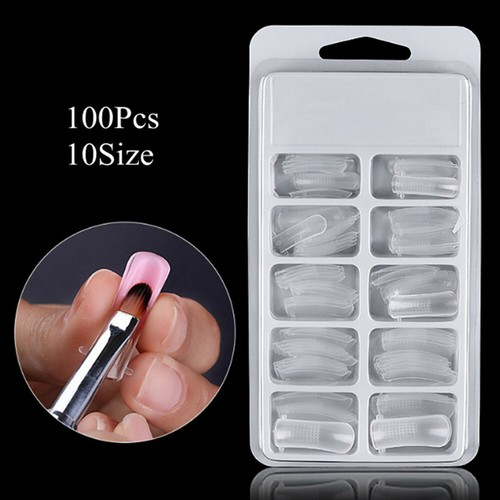 Quick Building Nail Extension Gel Enhancement Poly UV Gel Lid Cup Nail Brush Kit - Picture 10 of 12