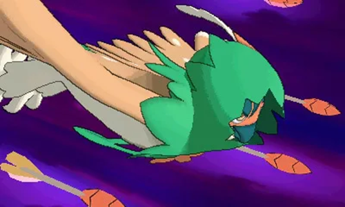 Pokemon Z Crystal Decidium Z Glitter Power Ring Opened 2017 Vintage Decidueye JP - Picture 7 of 9