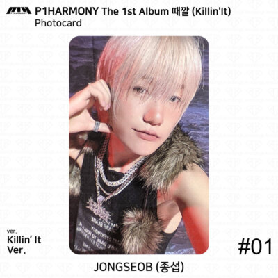 P1Harmony テオ 直筆サイン チェキ ポラ Killing It P1Harmony The 1st Album Killin'It Superb Ver Photocard