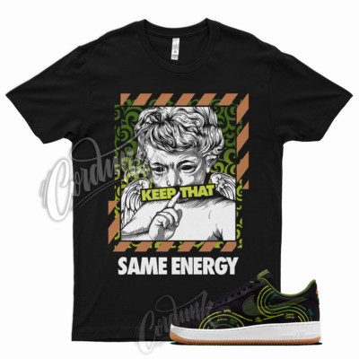 ENERGY T Shirt  Air Force 1 '07 LV8 NY VS. NY Volt Treeline Carbon Green 1 3