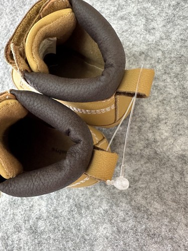 Toys R’ Us Koala Baby Crib Boots Boys 3 Construction Carpenter Work Hook & Loop - Picture 3 of 10