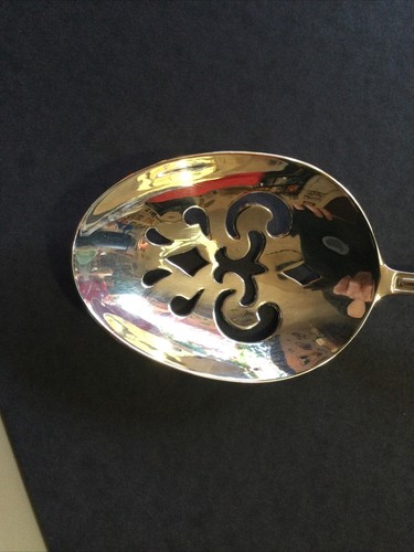 Godinger Silver Plated Santa Father Christmas Pierced Serving Spoon 12" IOB - Picture 3 of 10