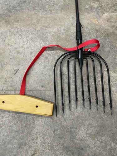Custom made Minnesota USA ice fishing spear spearing 6 pds! LETHAL WEAPON 9 tine - Picture 4 of 5