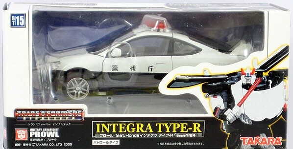 Takaratomy Transformers Binaltech BT-15 Prowl Feat. Honda Takaratomy Transformers Binaltech BT-15 Prowl Feat. Honda