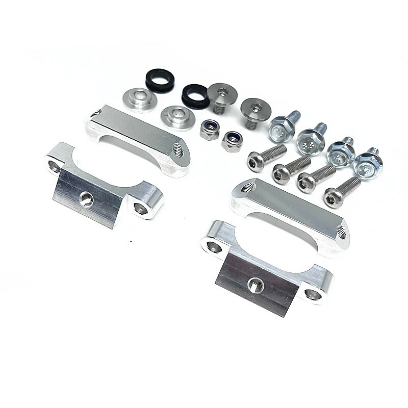 For HONDA CRF 450L/RL 450X 2019-2021 CRF LOGO Works Connection Radiator Braces - Image 4 of 4