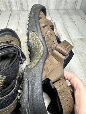 FootJoy Golf Open Toe Sandals Mens Size 9 Brown Shoes Spiked  display picture 3