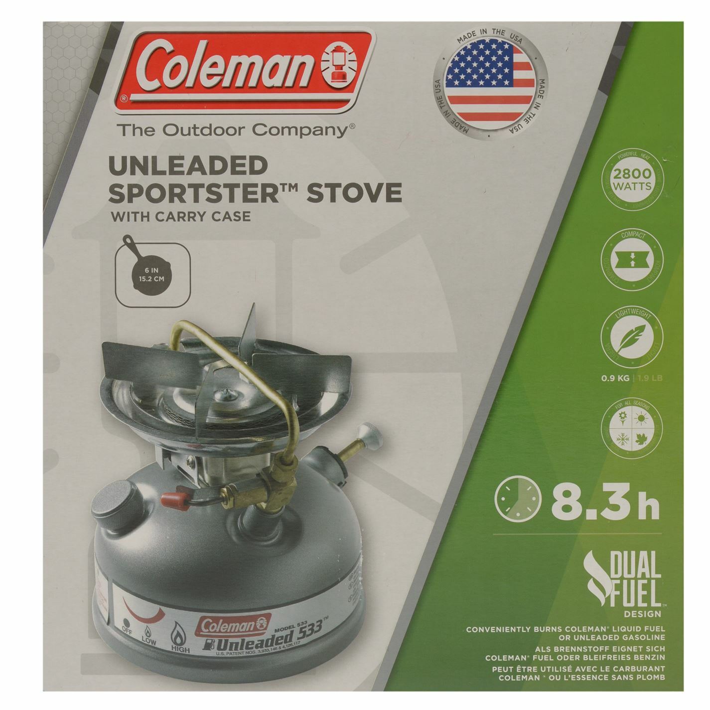 Coleman Unisex Deportester Estufa Accesorio Coleman Unisex Deportester Estufa Accesorio