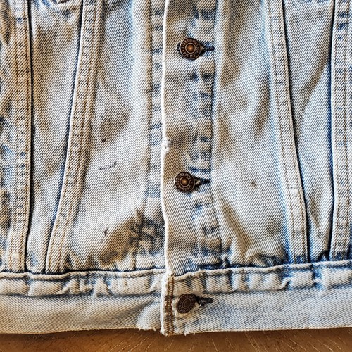 DED Rock Band Musiker signiert handsigniert Levis Jeansweste Größe S - Bild 8 von 11