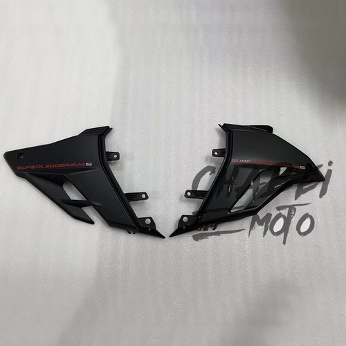 Matte Black Lower Bottom Oil Belly Pan Fairing For DUCATI Streetfighter V4 V4S C - Picture 2 of 5