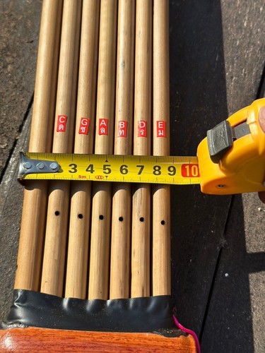 Khaen Bamboo Thai Isan Musicial Instrument Mouthorgan Professional Tradition#Am - Picture 8 of 12