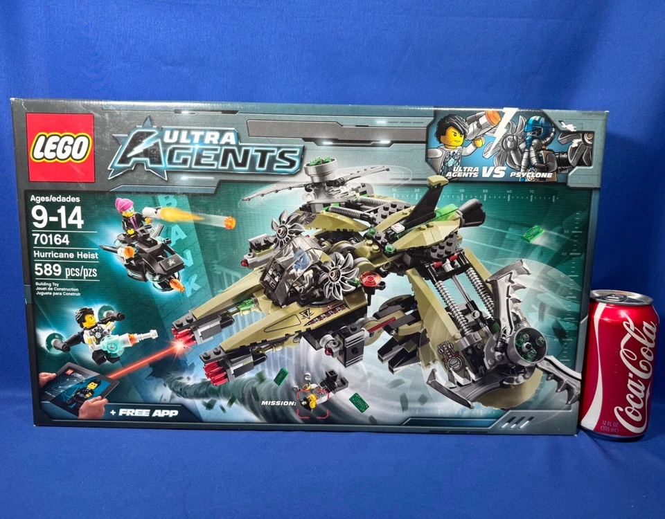 MOTO HURRICANE HEIST Lego 70164 ULTRA AGENTES Psyclone Flyer PHOENIX Fury Foto 2 de 4