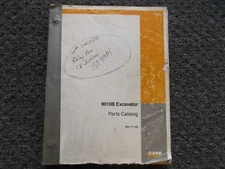 Case 9010B Hydraulic Track Excavator Factory Parts Catalog Manual Bur 7-1142 xz