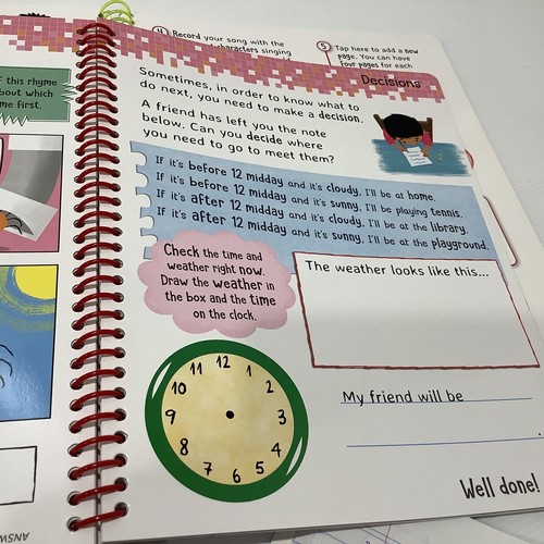 Get Set Go X2 Kids Books Computing & Coding Ages 5 To 7 Wipe Clean School - Picture 10 of 13