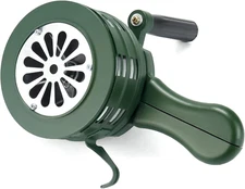 Hand Crank Siren Horn, Hand Loud Crank, Emergency Safety Manual Siren, Portable