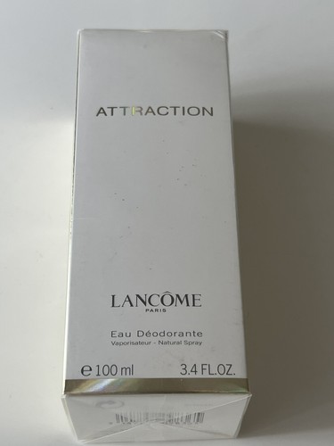 ATTRACTION by Lancome 100 ml/ 3.4 oz Deodorant Spray~SEALED NEW - Picture 2 of 11