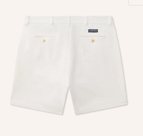 Southern Marsh Regatta Shorts Men’s Sz 34 8” White Chino - Picture 2 of 7
