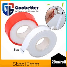 PTFE PLUMBING PLUMBERS White PTFE Tape Threaded Seal Fitting Water 18mm x 20M