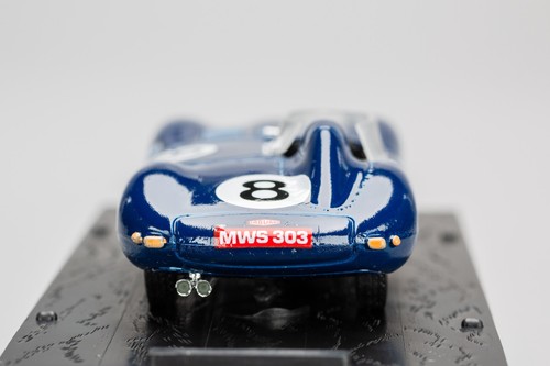 Jaguar D Type #8 Ron Flockhart 6th Daily Express Silverstone 1956 BRUMM 1:43 - Imagen 6 de 13