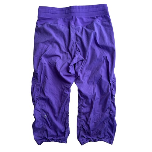Ivivva by Lululemon Power Purple Live to Move Crop Pants Girls Size 14 - Picture 8 of 12