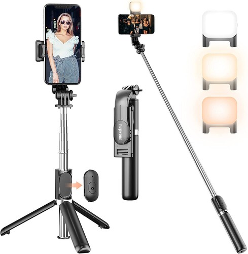 Selfie Stick Einbeinstativ Stativ Selfie Stick für Samsung A15 A14 A35 A55 A25 4G 5G - Bild 7 von 12