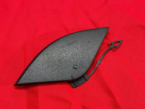 2011-2013 BMW E70 X5 Front Lower Bumper Towing Eye Trim Cap Cover Black OEM✅ - Picture 3 of 8