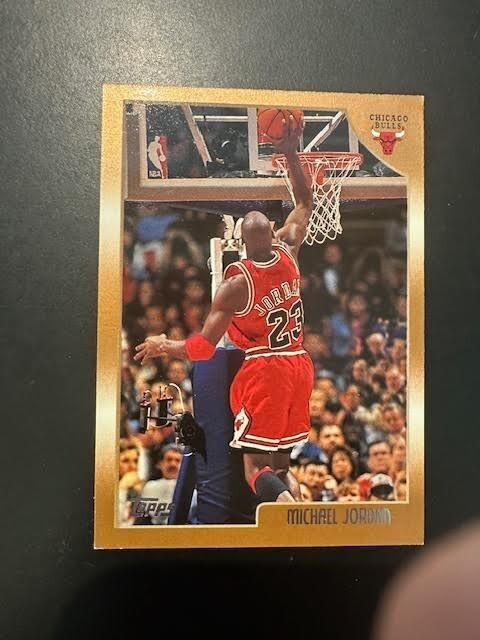 1998-99 Topps Michael Jordan #77 Chicago Bulls