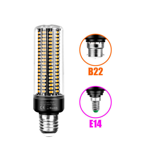 E27 E14 B22 3.5W 5W 7W 9W 12W 15W20W LED Corn Bulb 5736 Spot Light Lamp lighting - Picture 18 of 21