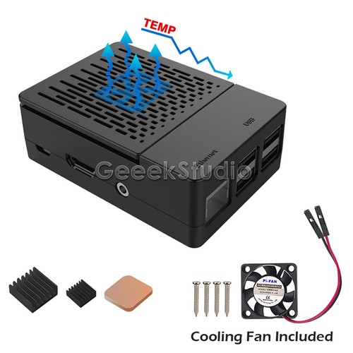 NEU Raspberry Pi 3 Modell B + Starterkit + Etui + Kühllüfterkit + Netzteil - Bild 5 von 9