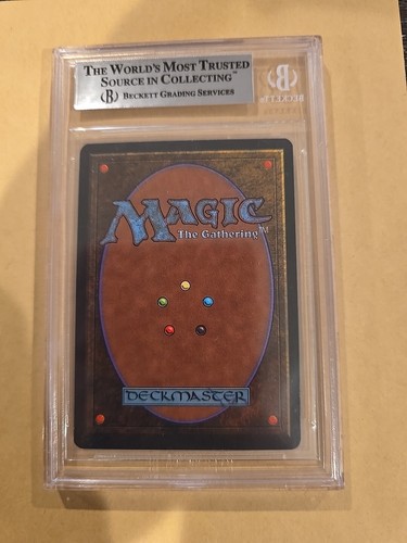 Recall MTG Legends English Beckett Graded Magic Card VINTAGE RARE  - Picture 2 of 2
