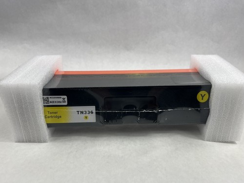 EZink Premium Toner Cartridge TN336 Yellow New Sealed NIB Ultra Sharp Printouts - Picture 2 of 9