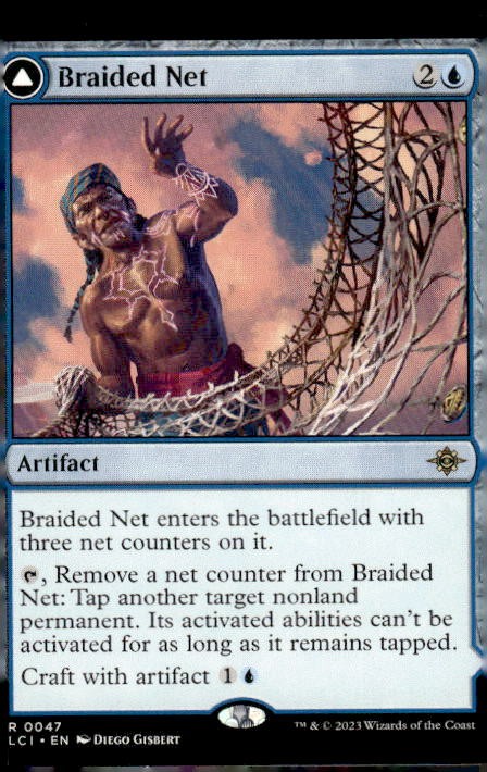 Braided Net R Prerelease Cards 47 NM