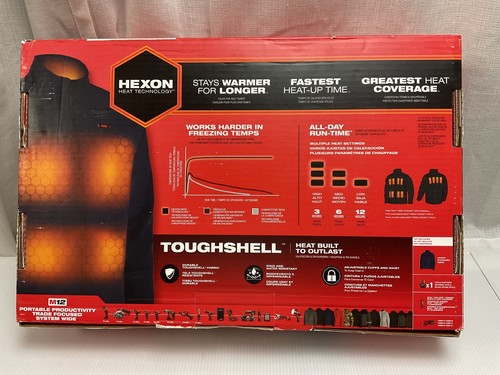 Milwaukee M100U-21XL TOUGHSHELL M12 Heated Toughshell Jacket Kit | XL - Picture 2 of 2
