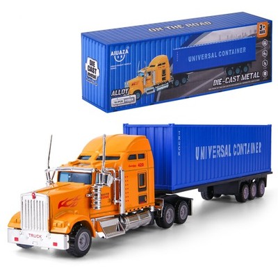 AIUAZA 1/65 Truck Model, Disassembly Cargo Container Model, Kids Truck Toy Model