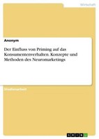 Der Einfluss Von Priming Auf Das Konsumentenverhalten. Konzepte Und Methoden Des