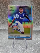 2018-19 Topps Chrome- ROOKIE CARD - Silver Refractor Weston McKennie =??. rookie card picture