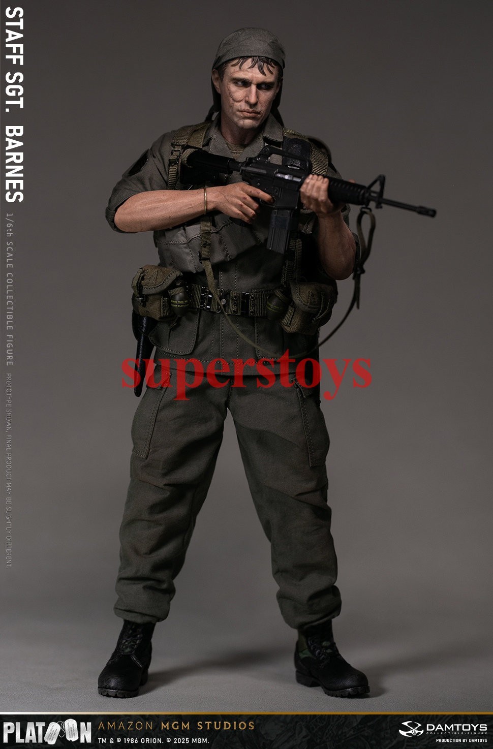 Presale DAMTOYS DMS045 1/6 Platoon Staff Sergeant Barnes Action Figure Model Toy