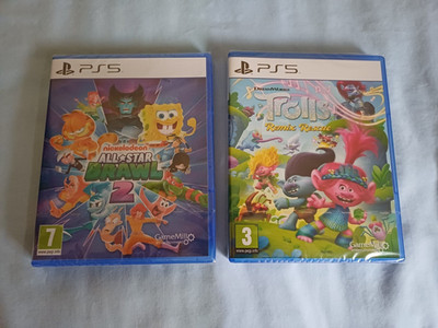 All-Star Brawl 2 & Trolls Remix Rescue für Sony PlayStation 5 NEU & VERSIEGELT!!!!!!