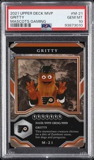 2021 UD MVP MASCOTS GAMING #M-21 GRITTY PSA 10