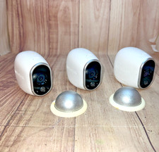 3x Netgear Arlo VMC3030 Add-on HD Indoor / Outdoor Security Cameras