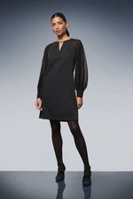 Wallis Black Shift Dress Womens Occasion Dresses