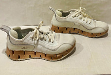 Reebok Galaxy 7 Women  s Low Top Lace-Up White/Gold Sneakers US 8.5 EU 39