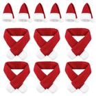 Santa Hats Christmas Doll Hochzeitsdekorationen Feiertagstisch Herzstück