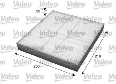 Innenraumfilter VALEO PROTECT 715560 Aktivkohlefilter für NISSAN TRAIL 1 T30 Z50