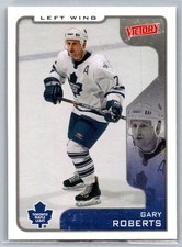 Gary Roberts 327 2001-02 Upper Deck Victory Toronto Maple Leafs Card