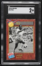 1990 Sports Illustrated for Kids Series 1 Legend Pele #213 SGC 2 0s27