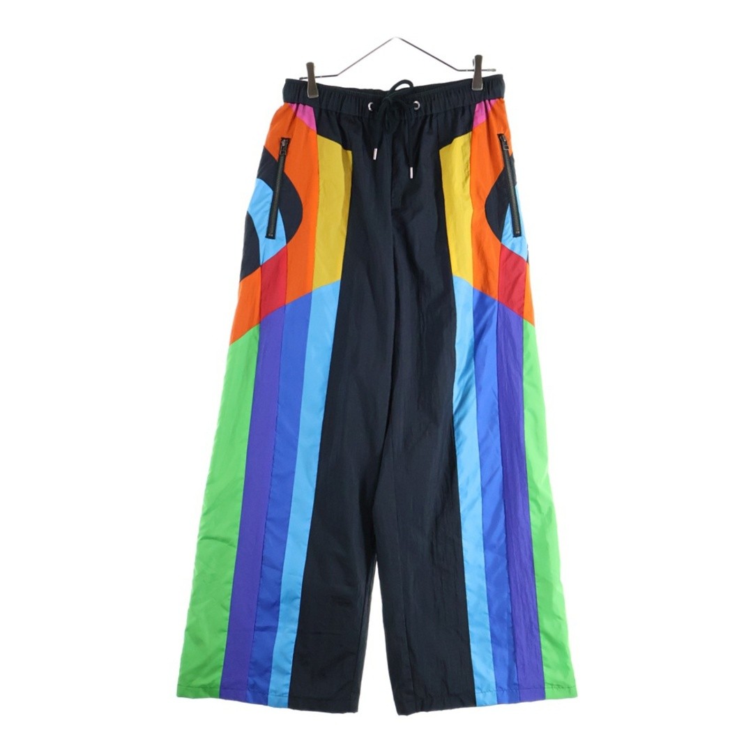 Facetasm RINEBOW PATCHWORK NYLON PANTS SUNRISE MK… - image 1