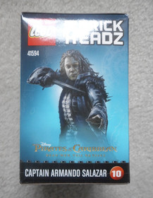 NEW Lego Brickheadz CAPTAIN ARMANDO SALAZAR 41594. Disney POTC #10. SERIES 1