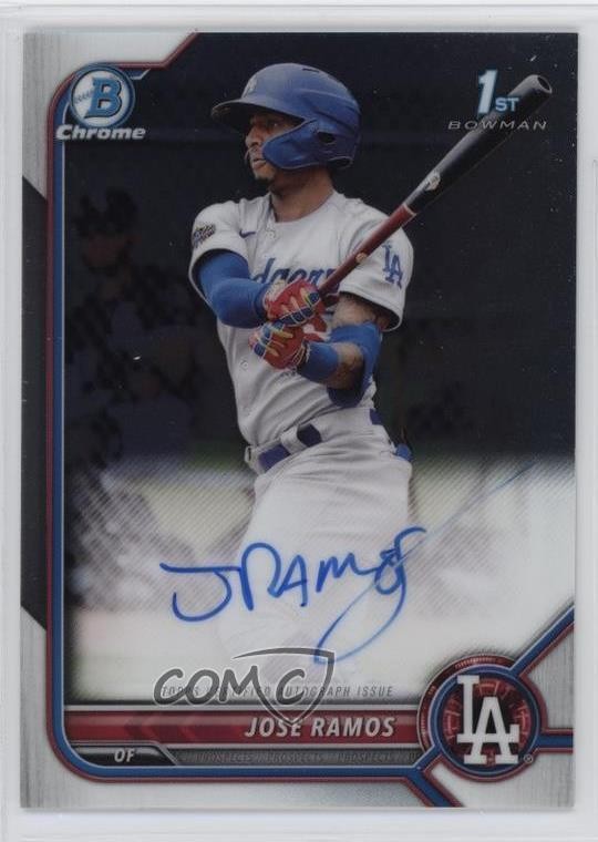 2022 Bowman Chrome Prospect Auto Jose Ramos #CPA-JRS