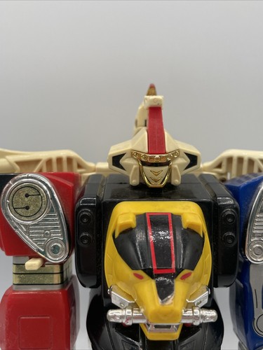 Vintage Power Rangers Ninja Megazord Megafalconzord Deluxe 1995 8.5" Tall - Picture 2 of 11